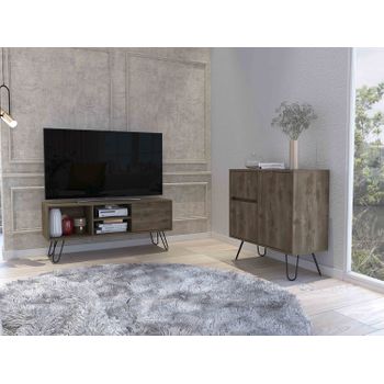 Conjunto Andorra, Mueble Para Tv Z 115 + Aparador Salon Z 80   Androrra