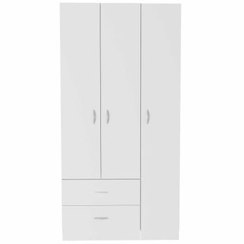 Armario De 3 Puertas Austral, 90cm An, 180cm A, 47cm P