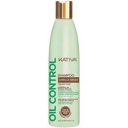 Kativa Oil Control Shampoo 250 Ml Mujer - Champú Para Pelo Graso