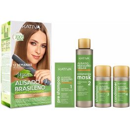 Kativa Alisado Brasileño Vegan Lote 5 Piezas Unisex