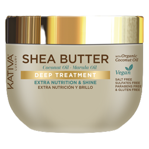 Kativa Shea Butter Tratamiento Capilar Con Coconut Y Marula 300 Ml