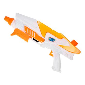 Pistola De Agua Aqua World 8 Disp Naranja