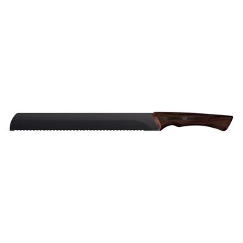 Cuchillo Dentado 28cm - Churrasco Black Fsc - Tramontina