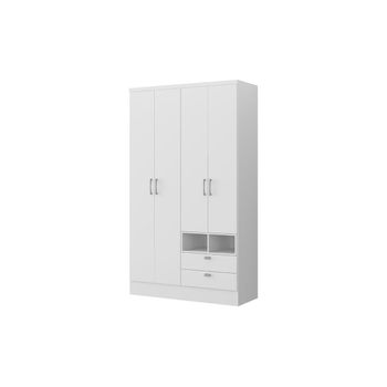 Armario 2 Puertas Corredera Plus 120 - Slide - 204x120x50 - Blanco Brillo  con Ofertas en Carrefour