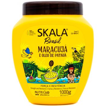 Skala Crema Acondicionadora Maracujá E Óleo De Patauá 1000 Gr