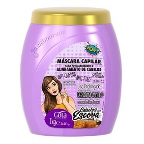 Gota Dourada Mascarilla Fortalecedora Capilar Con Cepillo 1 Kg