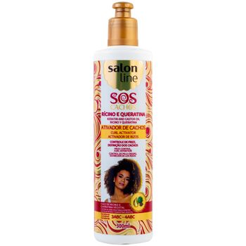 Salon Line Activador De Rizos Con Aceite De Ricino & Queratina 300 Ml