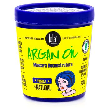 Lola Cosmetics Mascarilla Reconstructiva De Aceite De Argán 230 Gr