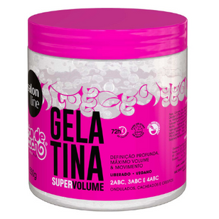 Salon Line Gelatina Super Volumen Para Rizos 550 Gr