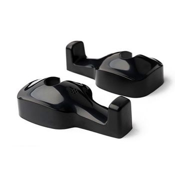 Mws2273 Set De 2 Ganchos Para Bolsos Y Objetos Para El Reposacabezas Del Asiento | Negro