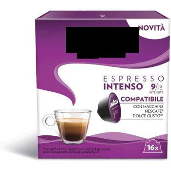 Cápsula Lavazza Espresso Intenso Para Cafeteras Dolce Gusto/ Caja De 16