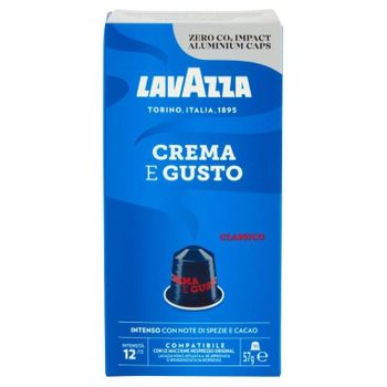 Cápsula Lavazza Crema E Gusto Clásico Para Cafeteras Nespresso/ Caja De 10