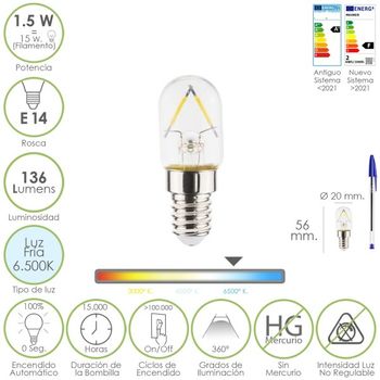 Garza ® - Bombilla Led Esférica, Luz Fria 6500k, Casquillo E27, 8w 810  Lúmenes con Ofertas en Carrefour