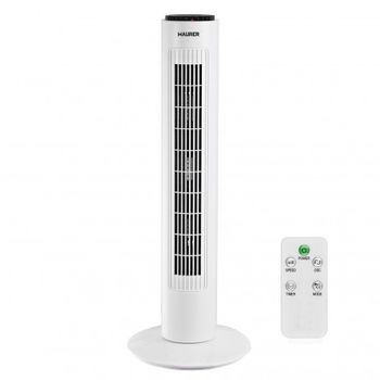 Ventilador Maurer Torre 73 Cm 3 Velocidades. Funcion Oscilante. Con Temporizador Y Mando A Distancia.