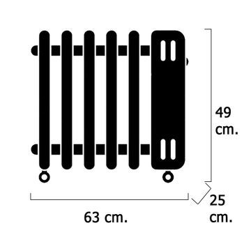 Radiador Aceite 2000w 11 Elementos - Neoferr