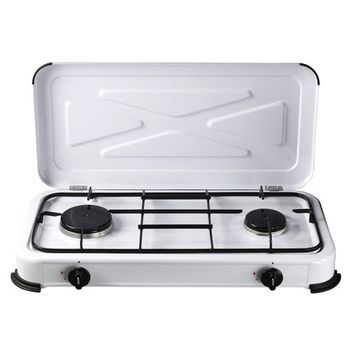 Cocina Portátil De Gas Con 1 Quemador De Metal Negra De 11x28x34 Cm con  Ofertas en Carrefour