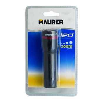 Linterna Maurer Led Zoom 50 Lãºmenes 3aaa Plã¡stico - Neoferr..