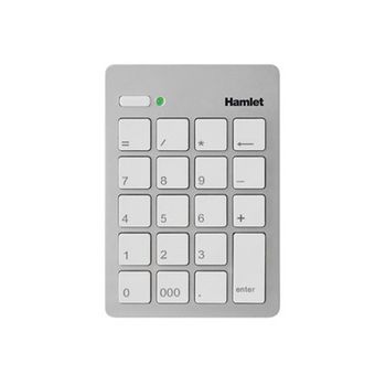 Hamlet Xkpadusv Teclado Numérico Portátil Usb Plata