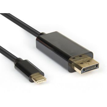 Hamlet Xvauc-dp4k20 Cavo E Adattatore Video 2 M Usb Tipo-c Displayport Nero