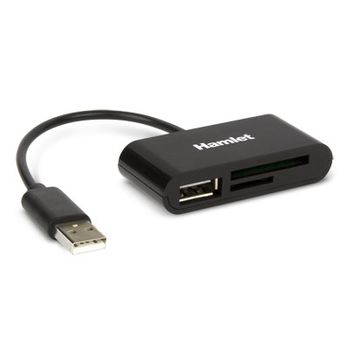 Hamlet Xzr101ua Lector De Tarjeta Usb 2.0 Negro