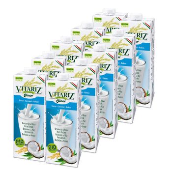 Bebida De Arroz Con Coco Bio 1l Vitariz