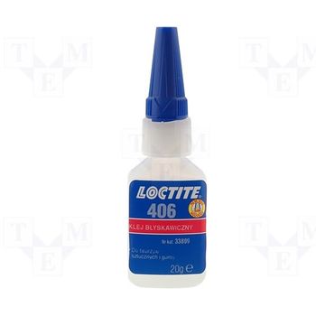 Adhesivo Rapido Elastomeros - Loctite - 406 - 20 G..