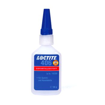 Adhesivo Rapido Elastomeros - Loctite - 406 - 50 G..