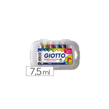 Tempera Giotto 7,5 Ml 5 Colores Surtidos