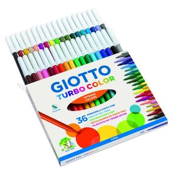 Set 36 Rotuladores Giotto Colores