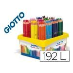 Lapices De Colores Giotto Stilnovo School Pack De 192 Unidades 12 Colores X 16 Unidad...