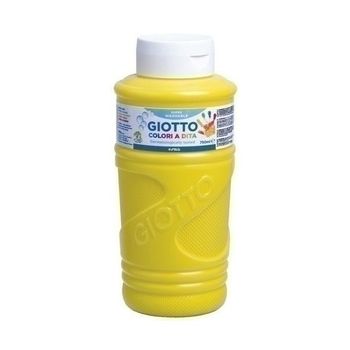 Giotto Pintura De Dedos De 750 Ml Color Amarillo