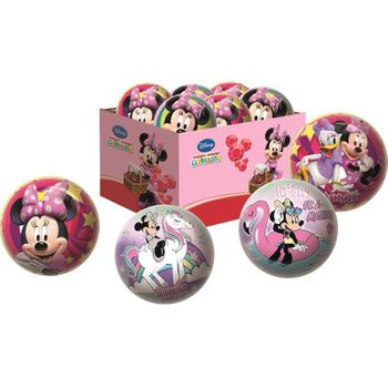 Unice Toys-s2411688 Pelota Bioball Minnie Mouse, 140 Mm, Multicolor (s2411688) (disney - 5488)