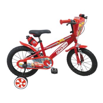 Bicicleta 14 Pulgadas Para 4-7 Años De Cars