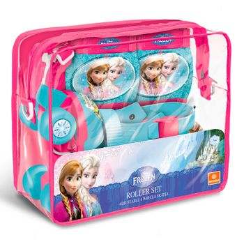 Set Patines Protecciones Frozen Disney