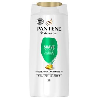 Pantene Pro-v Suave Y Liso Champú 250ml