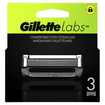 Gillette Labs Recambio Maquinilla 3 Unidades