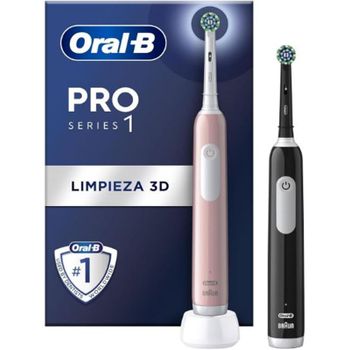 Oralb Duopro1 Pack Oral-b Christmas Pro1 Negro + Rosa