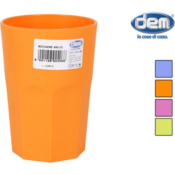 Vaso 400cc Bahia - Colores Surtidos