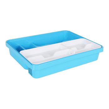 Organizador Para Cubiertos Lacis Plástico Doble (31 X 39,5 Cm)