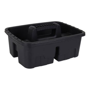 Organizador De Herramientas Dem Brico Premium Bandeja Negro (38,5 X 29,5,x17 Cm)