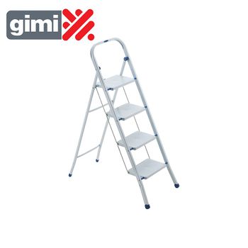 Taburete Escalera Tiko 4 Peldaños Max 150kg 154113 Gimi