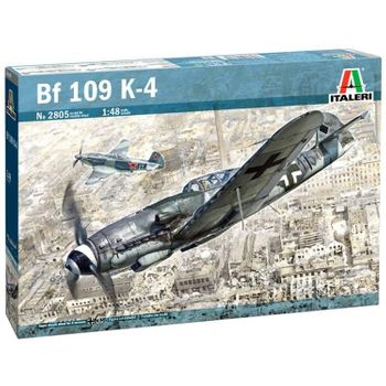 Italeri 2805 - Maqueta Avión Bf 109 K-4. Escala 1/48