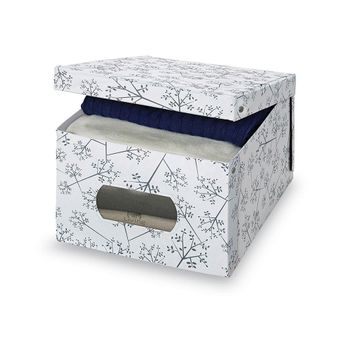 Caja Guarda Ropa Vinilo L Bon Ton 39x50x24cm - Neoferr..