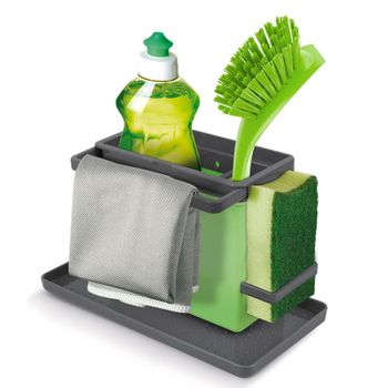 Organizador Fregadero Tidytex Green De Metaltex