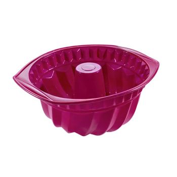 Metaltex Molde Pudding Silicona Dolceforno Flex. Molde Para Horno Antiadherente Y Flexible. Color Morado