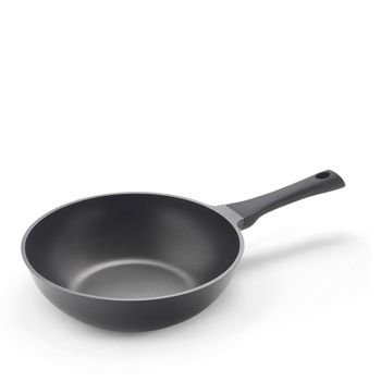 Metaltex Wok Aluminio Antihaderente Fundido Línea Xpert 28 Cms Libre De Pfoa Y Bpa