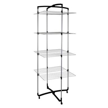 Tendedero Plegable De Abs Acero Inoxidable Homcom 142x55x172 Cm-plata con  Ofertas en Carrefour