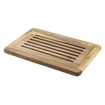 Tabla Cortar Pan Madera Acacia Marca Metaltex