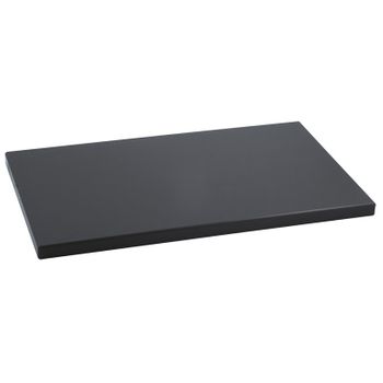 Metaltex Tabla Profesional Cocina 50x30x2 Color Negro. Polietileno