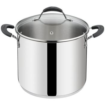 Tefal Olla De Acero Inoxidable 22cm + Tapa De Cristal - E3016104 con  Ofertas en Carrefour